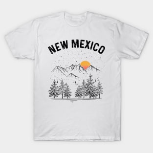 New Mexico State Vintage Retro T-Shirt